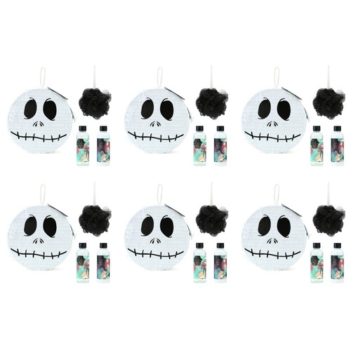 Disney The Nightmare Before Christmas Jack Skellington Bath & Body Pinata Gift Set Bundle of 6
