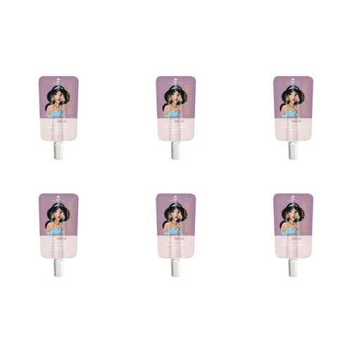 Disney Princess Jasmine Lip Balm Coconut 10mL Pack of 6