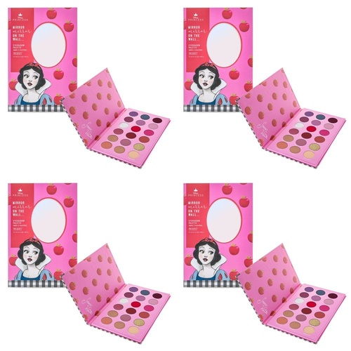 Disney Princess Snow White Mirror Mirror Eyeshadow Palette 18 Shades Pack of 4
