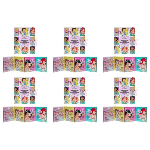 Disney Princess Cosmetic Sheet Mask Collection 4 x 25mL Bundle of 6