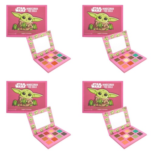 Disney Star Wars The Mandalorian The Child Eyeshadow Palette 12 x 2.5g Pack of 4