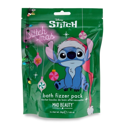 Disney Stitch Stitch-mas Bath Fizzer Pack 6 x 30g