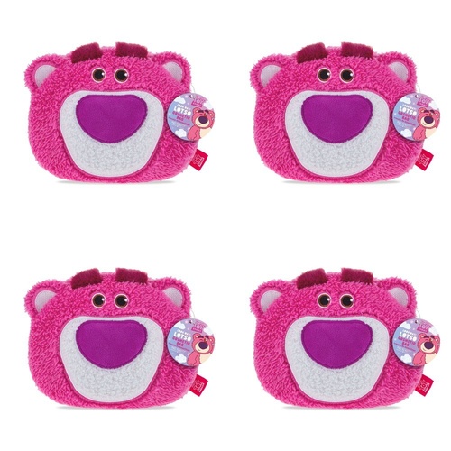 Disney Pixar Toy Story Lotso Plush Cosmetic Wash Bag Pack of 4