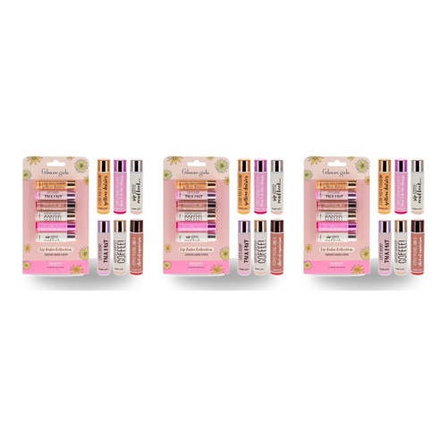 Warner Bros Gilmore Girls Lip Balm Collection 6 x 4g Bundle of 3