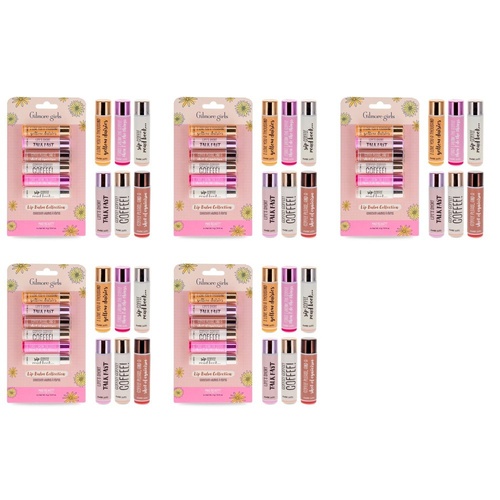 Warner Bros Gilmore Girls Lip Balm Collection 6 x 4g Bundle of 5