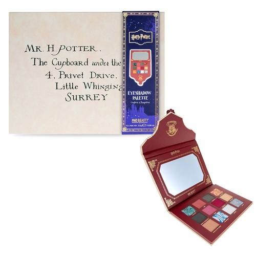 Warner Bros Harry Potter Hogwarts Letter Eyeshadow Palette 12 Shades
