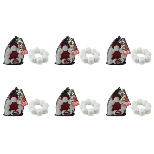 Mad Beauty Rocky Horror Show String of Pearls Bath Fizzers 8 x 20g Pack of 6