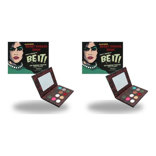 Mad Beauty Rocky Horror Show Don't Dream It Be It Eyeshadow Palette 12 x 2.5g Pack of 2