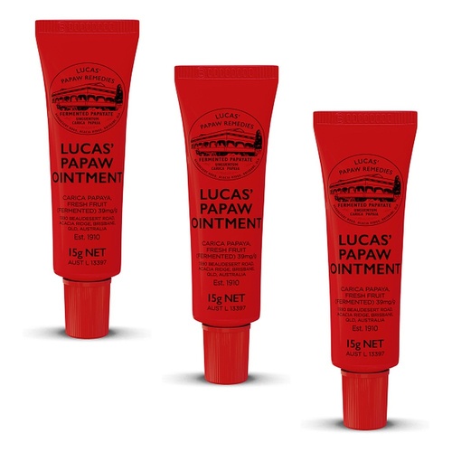 Lucas' Papaw Ointment 15g x 6 Bundle of 3