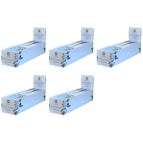 Byron Bay Ear Candles Natural Cleanse Counter Display of 12 Bundle of 5