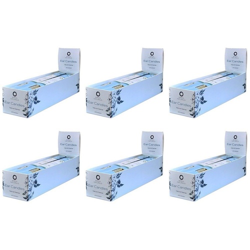 Byron Bay Ear Candles Natural Cleanse Counter Display of 12 Bundle of 6