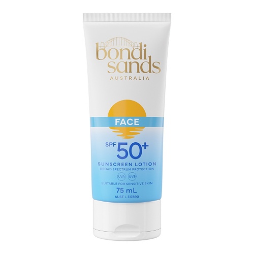 Bondi Sands Face Sunscreen Lotion SPF50+ 75mL