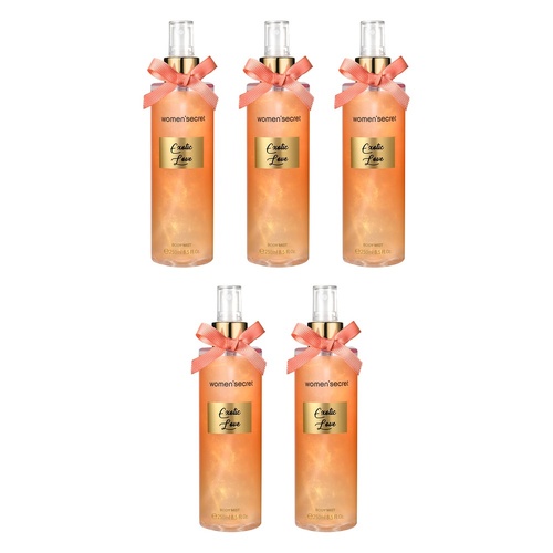 Women'Secret Exotic Love Body Mist 250mL Pack of 5