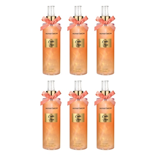 Women'Secret Exotic Love Body Mist 250mL Pack of 6