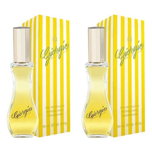 Giorgio Beverly Hills Eau de Toilette 90mL Pack of 2