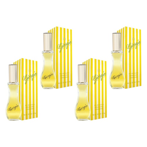 Giorgio Beverly Hills Eau de Toilette 90mL Pack of 4