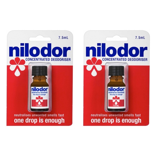 Nilodor Deodoriser Concentrate 7.5mL Pack of 2