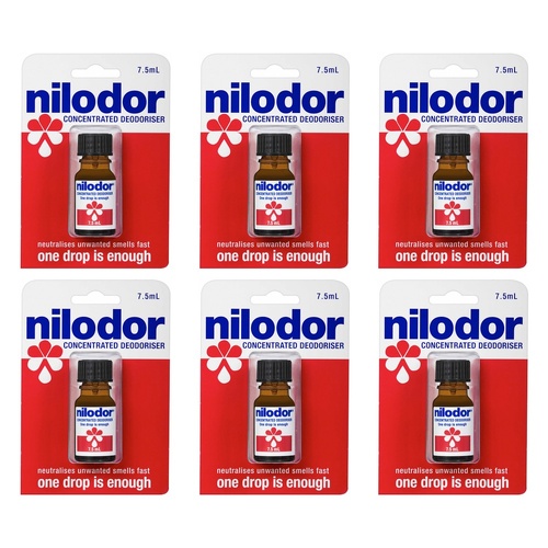 Nilodor Deodoriser Concentrate 7.5mL Pack of 6