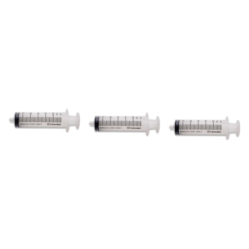 Terumo Syringe 50mL (60mL) LL Single Pack of 3