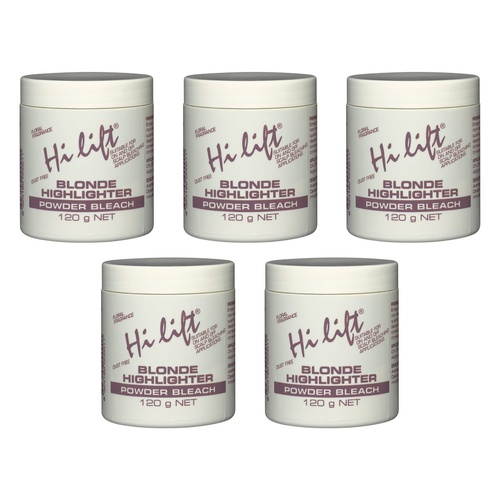 Hi Lift White Bleach 150g Pack of 5