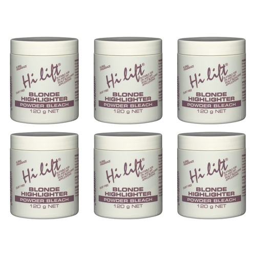 Hi Lift White Bleach 150g Pack of 6