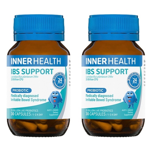 Inner Health IBS Support Probiotic 30 Capsules Pack of 2