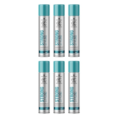 Schwarzkopf Extra Care Strong Styling Hairspray Extra Strong Hold 100g Pack of 6