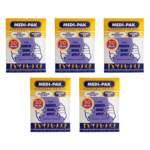 Medi-Ice Pak Instant Ice Pack Bundle of 5
