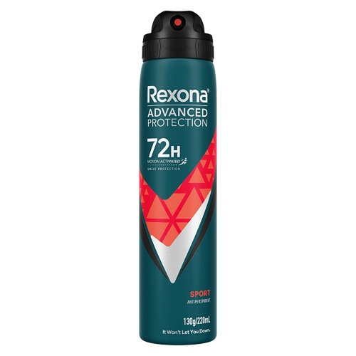 Rexona Advanced Protection 72H Sport Antiperspirant 220mL