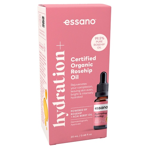 Essano Hydration+ Rosehip Oil Organic 20mL x 6