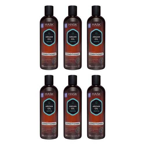 Hask Argan Oil Repairing Conditioner 355mL Pack of 6
