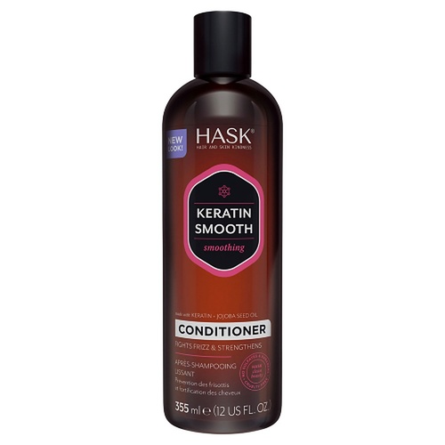Hask Keratin Smooth Smoothing Conditioner 355mL
