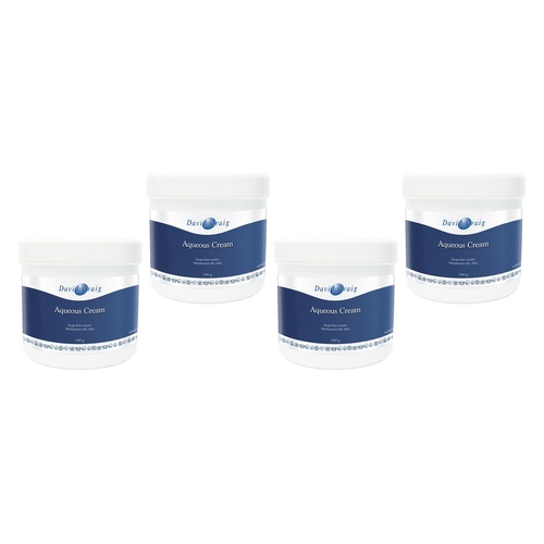 David Craig Professional Aqueous Cream 500g Pack of 4
