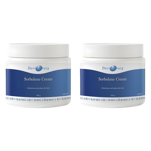 David Craig Professional Sorbolene Cream 500g Pack of 2