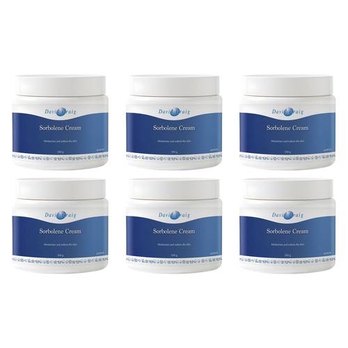 David Craig Professional Sorbolene Cream 500g Pack of 6