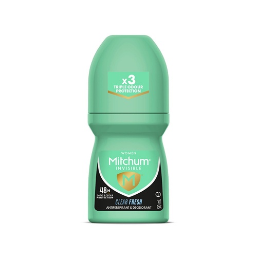 Mitchum Women Invisible Roll-On 48HR Clear Fresh 50mL
