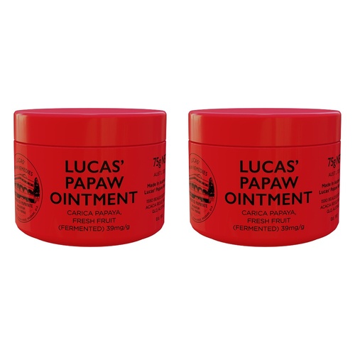 Lucas' Papaw Ointment 75g Pack of 2