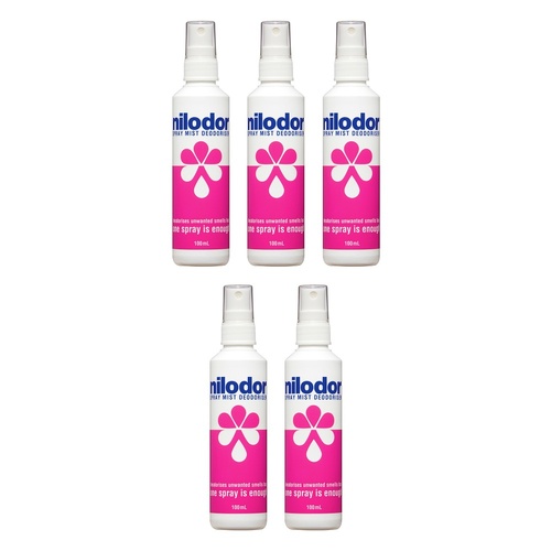 Nilodor Deodoriser Pump Spray 100mL Pack of 5