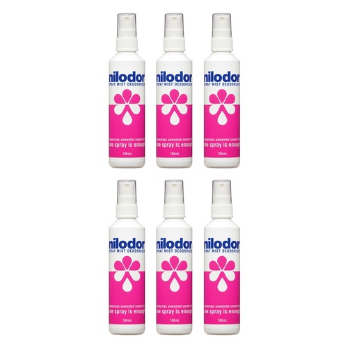 Nilodor Deodoriser Pump Spray 100mL Pack of 6