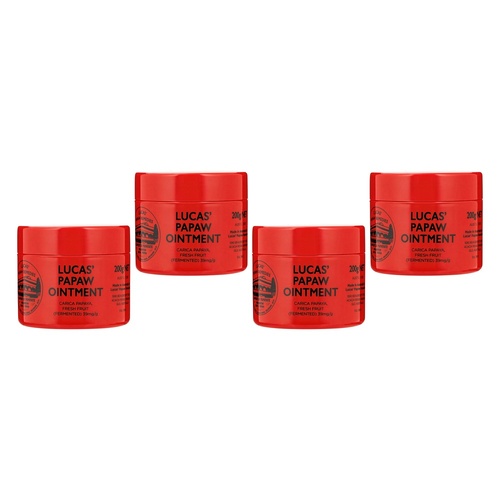 Lucas' Papaw Ointment 200g Pack of 4