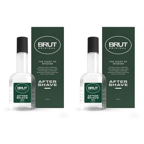 Brut Original After Shave Lotion, 100mL x 6 Bundle of 2