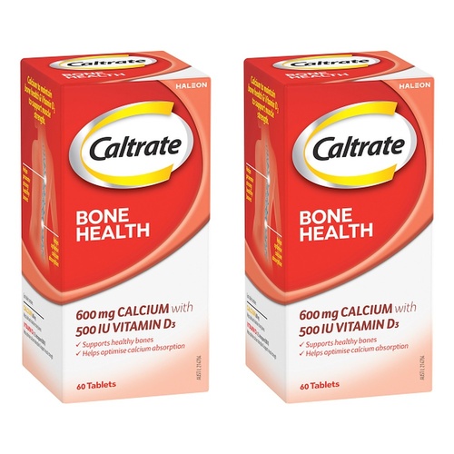 Caltrate Bone Health 60 Tablets Pack of 2