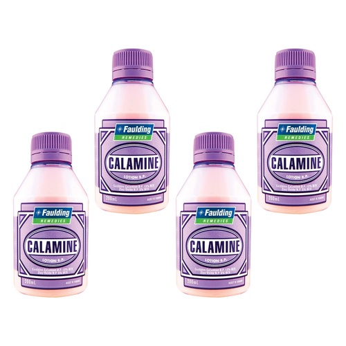 SANOFI Calamine Lotion 200mL Pack of 4