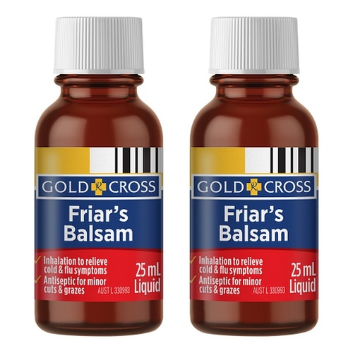 Goldx Friars Balsam 25mL Pack of 2