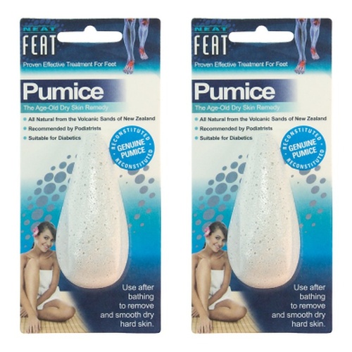 Neat Feat Foot Pumice Pack of 2