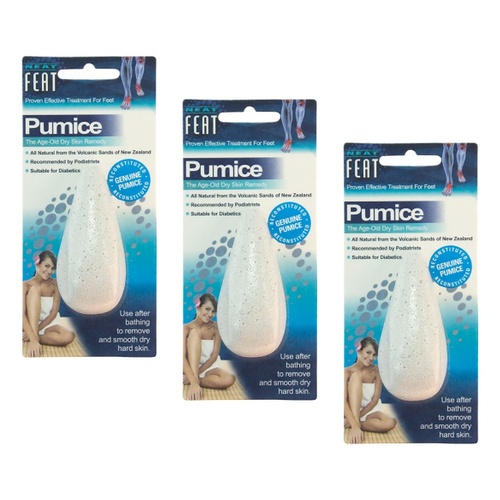 Neat Feat Foot Pumice Pack of 3