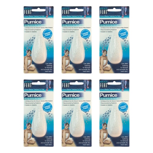 Neat Feat Foot Pumice Pack of 6