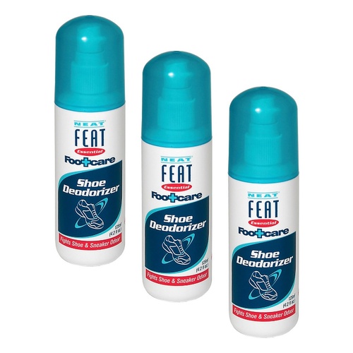 Neat Feat Shoe Deodoriser 125mL Pack of 3