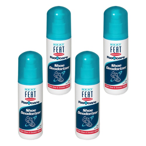 Neat Feat Shoe Deodoriser 125mL Pack of 4