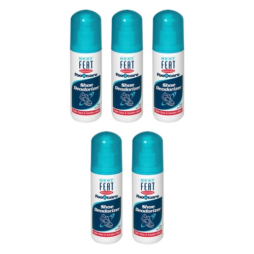 Neat Feat Shoe Deodoriser 125mL Pack of 5